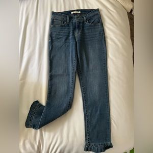 Levi Midrise Skinny Jeans